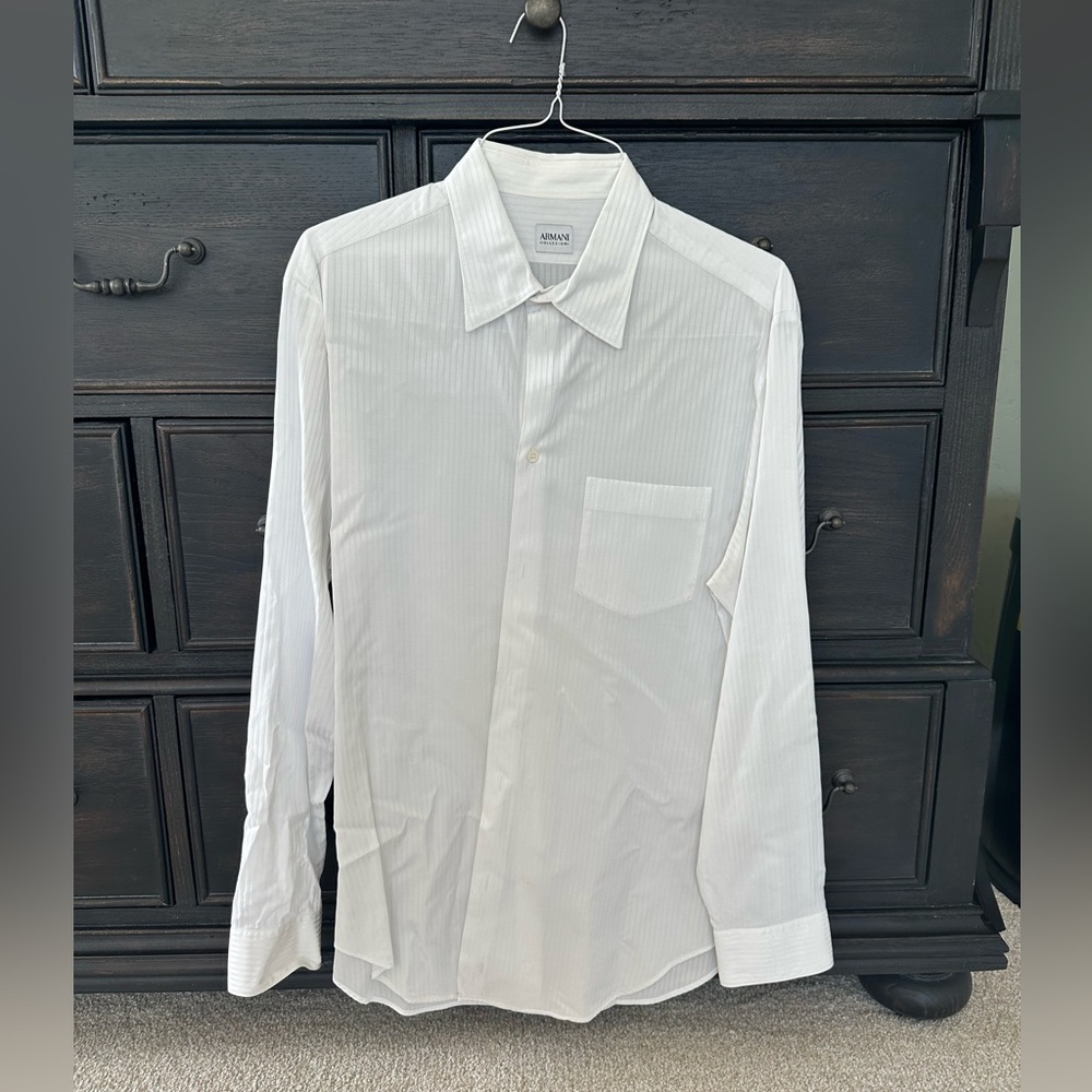 Armani dress shirt L